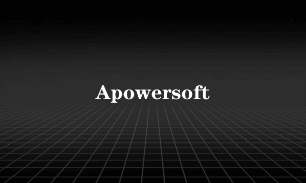 Apowersoft