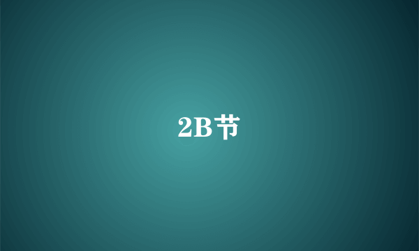 2B节