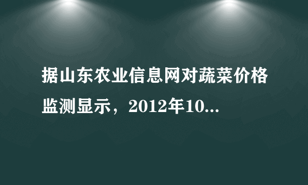 据山东农业信息网对蔬菜价格监测显示，2012年10月22日到28日山东省大白菜价格下跌34.97%。北京新发地农产品交易网也发布了北京市所售的山东白菜价格，从9月29日至10月30日，白菜价格已从0.35元/斤跌至0.17元/斤，月跌幅达50%。山东菜农因为价格暴跌苦不堪言。请问：菜价的下跌可能会对菜农产生什么样的影响？