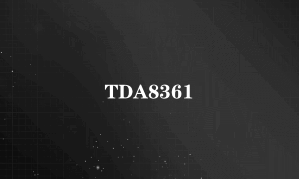 TDA8361