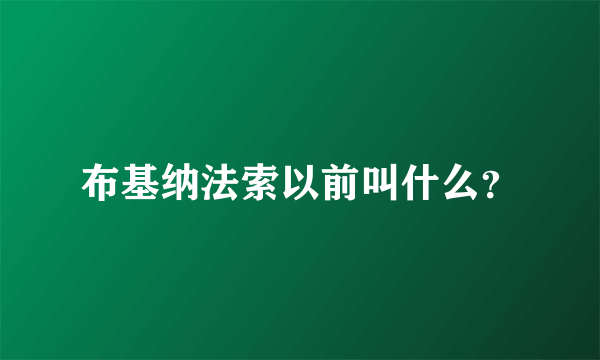 布基纳法索以前叫什么？