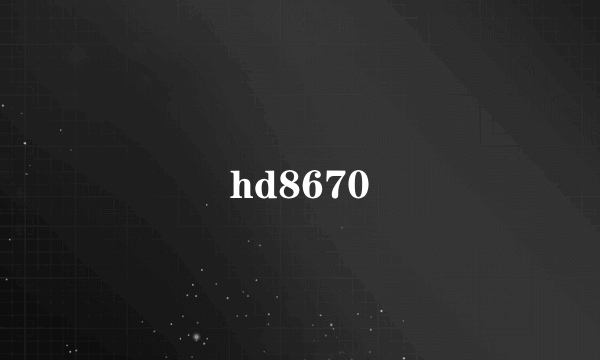 hd8670