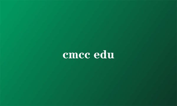 cmcc edu