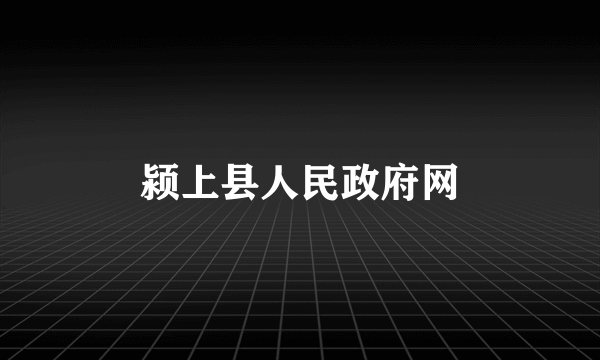 颍上县人民政府网