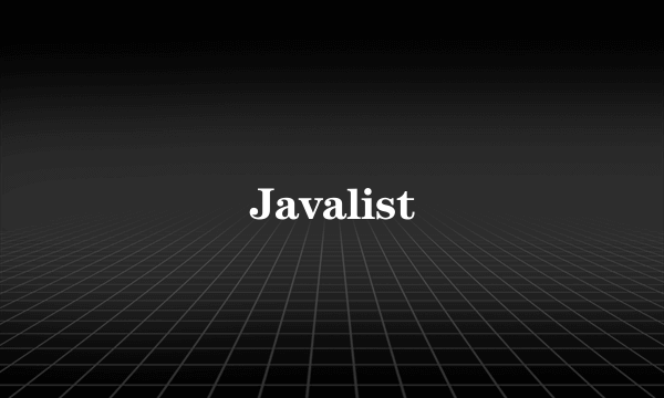 Javalist