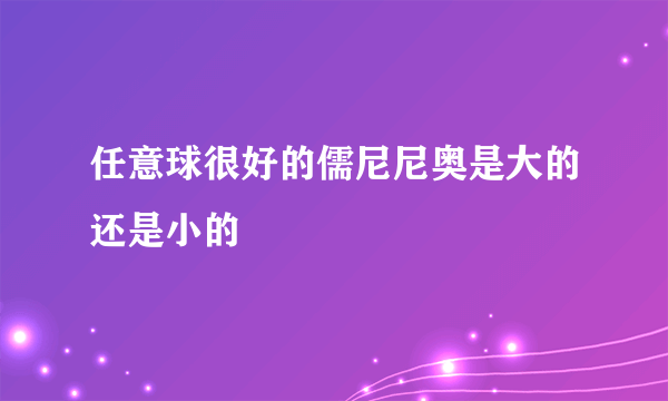 任意球很好的儒尼尼奥是大的还是小的