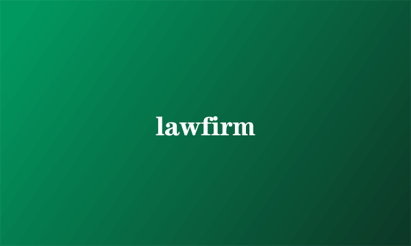 lawfirm