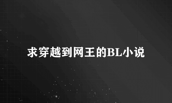 求穿越到网王的BL小说