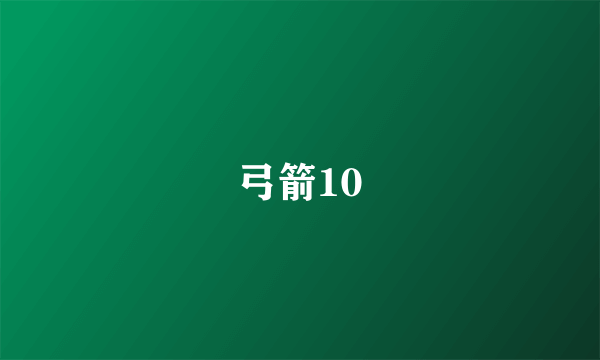 弓箭10