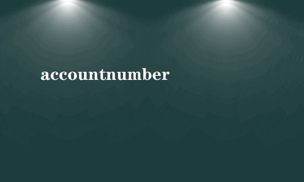 accountnumber