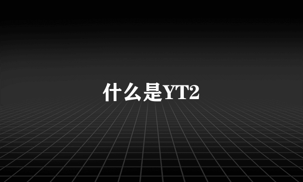 什么是YT2