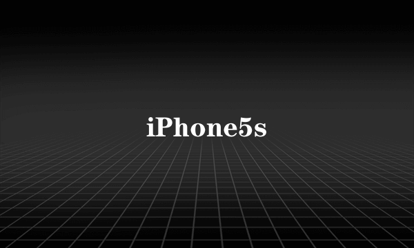 iPhone5s