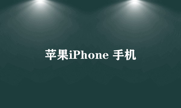 苹果iPhone 手机