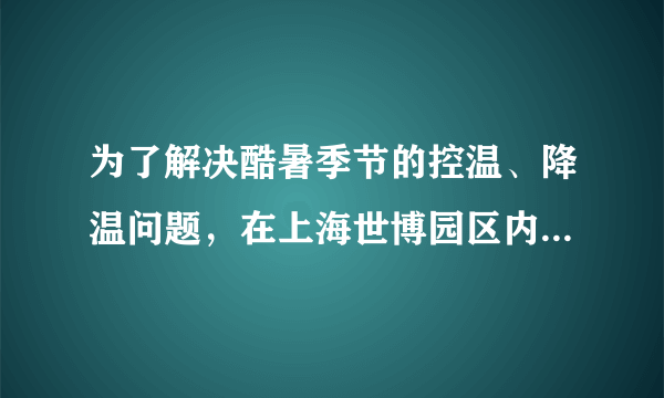 为了解决酷暑季节的控温、降温问题，在上海世博园区内使用了如冰墙、喷雾机器人等设施.“冰墙”是利用冰的___吸热，“喷雾”是利用雾的___吸热（以上两空均填物态变化的名称），从而达到降温的目的.