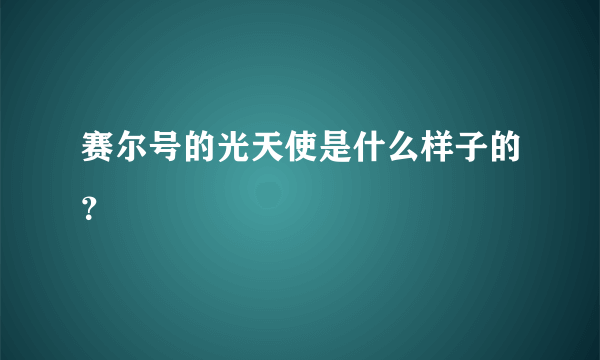 赛尔号的光天使是什么样子的？