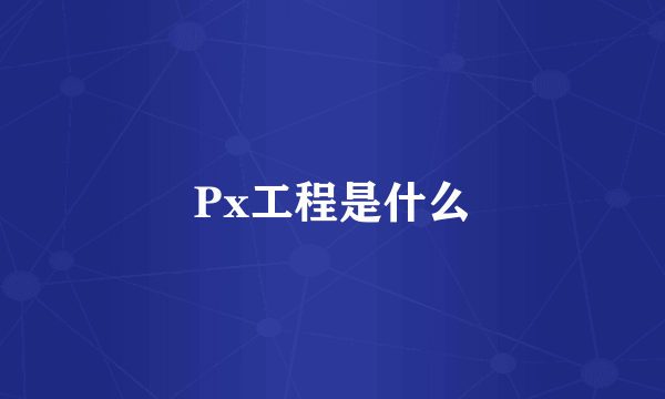 Px工程是什么