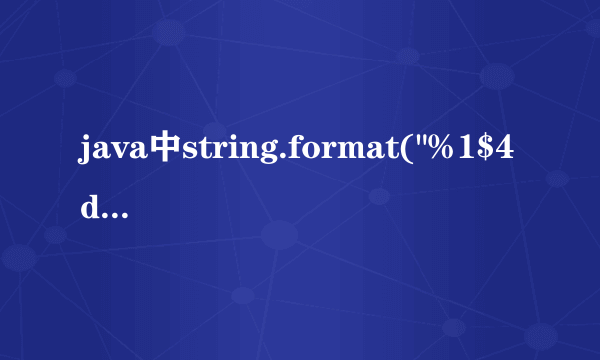 java中string.format(