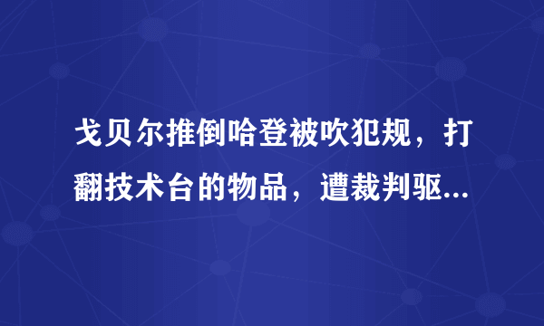 戈贝尔推倒哈登被吹犯规，打翻技术台的物品，遭裁判驱逐出场，哈登这球假摔了吗？